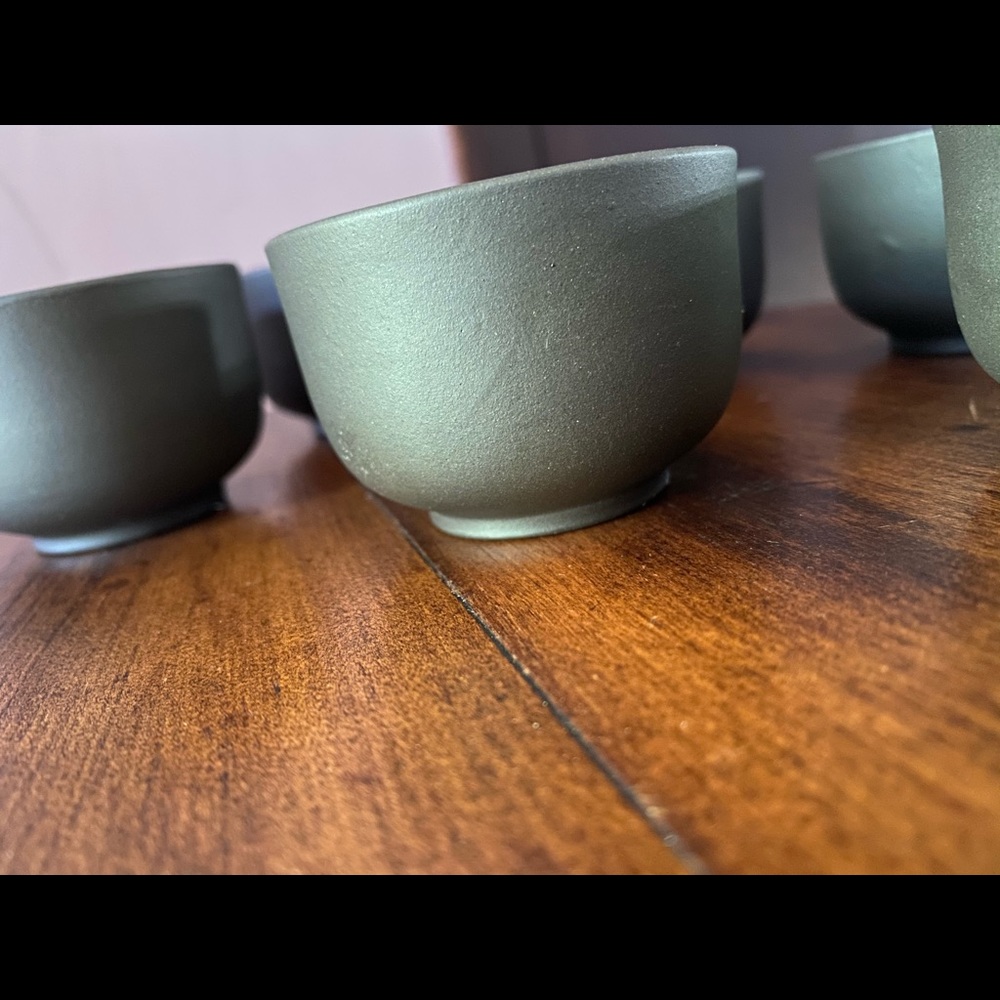 Set of six Sake cups - Picture 3 of 4